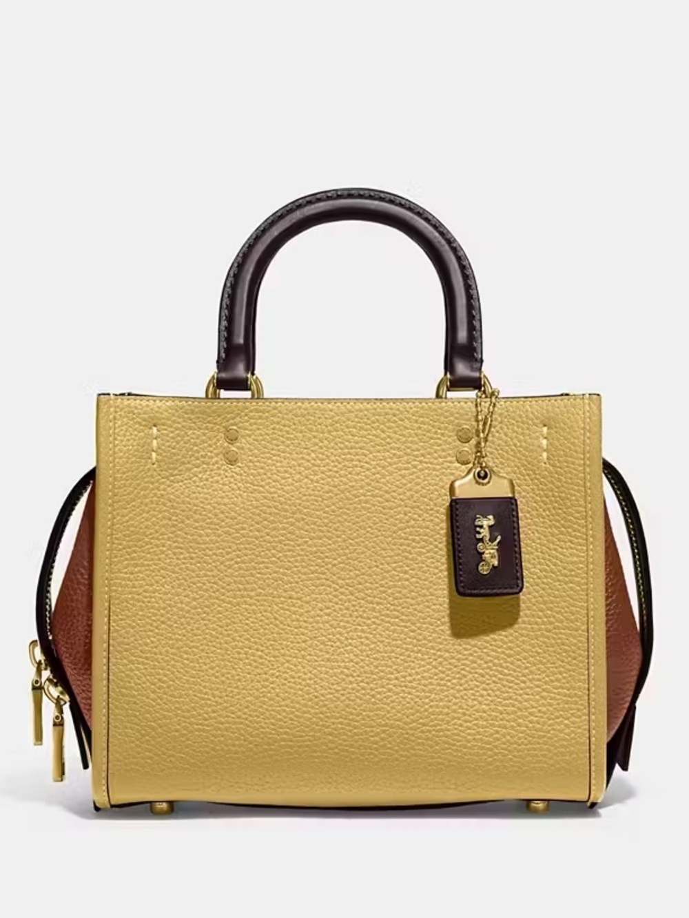 Coach Rogue 25 Regenerative Leather In Hay - Picture 3 of 16